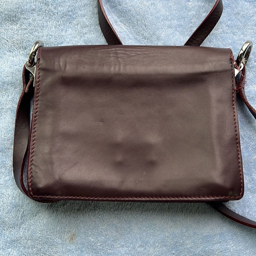Topshop Leather and Ribbon Crossbody Bag - Picture 2 of 14